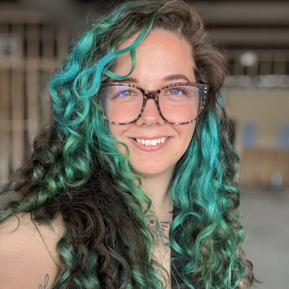 Grace Morehouse at Fiddlehead Hair Studio in Sneads Ferry, NC