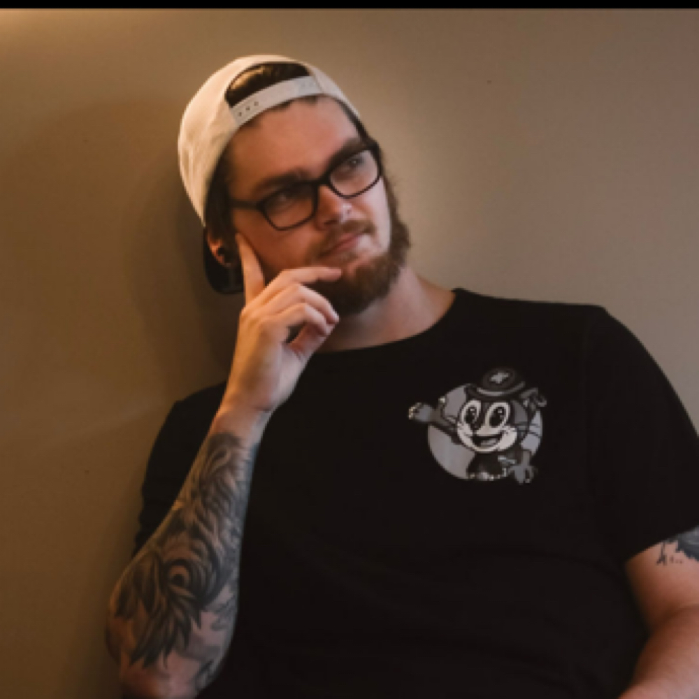 Paul Sims at The Velvet Vine Tattoo Lounge in Cookeville, TN