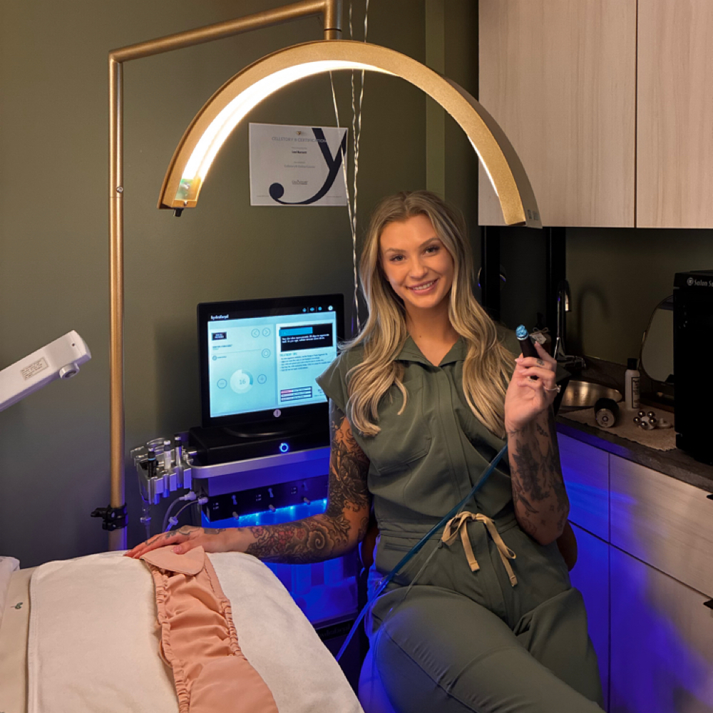 Bailey Terry at unwind microspa in st. louis, MO