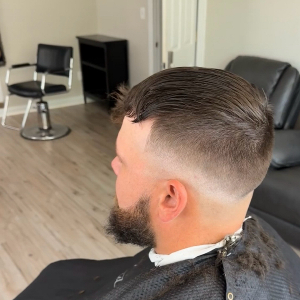 Owner Nicholas Strickland at Cut Kraze Barbershop Pickerington in Pickerington, OH