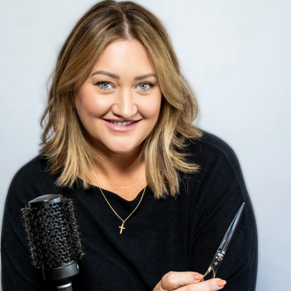 Carynne King at Alchemy Hair Salon in Poway, CA