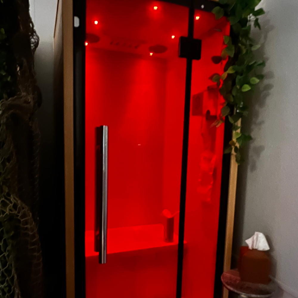 Halotherapy Salt Booth at HydroGlō in Turlock, CA