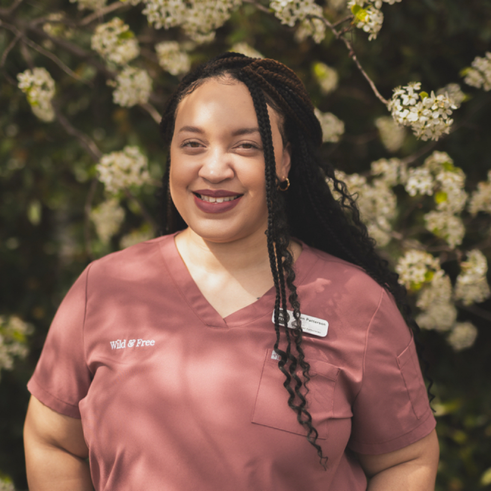 Raven Patterson at Wild & Free Holistic Spa in Waynesboro, VA