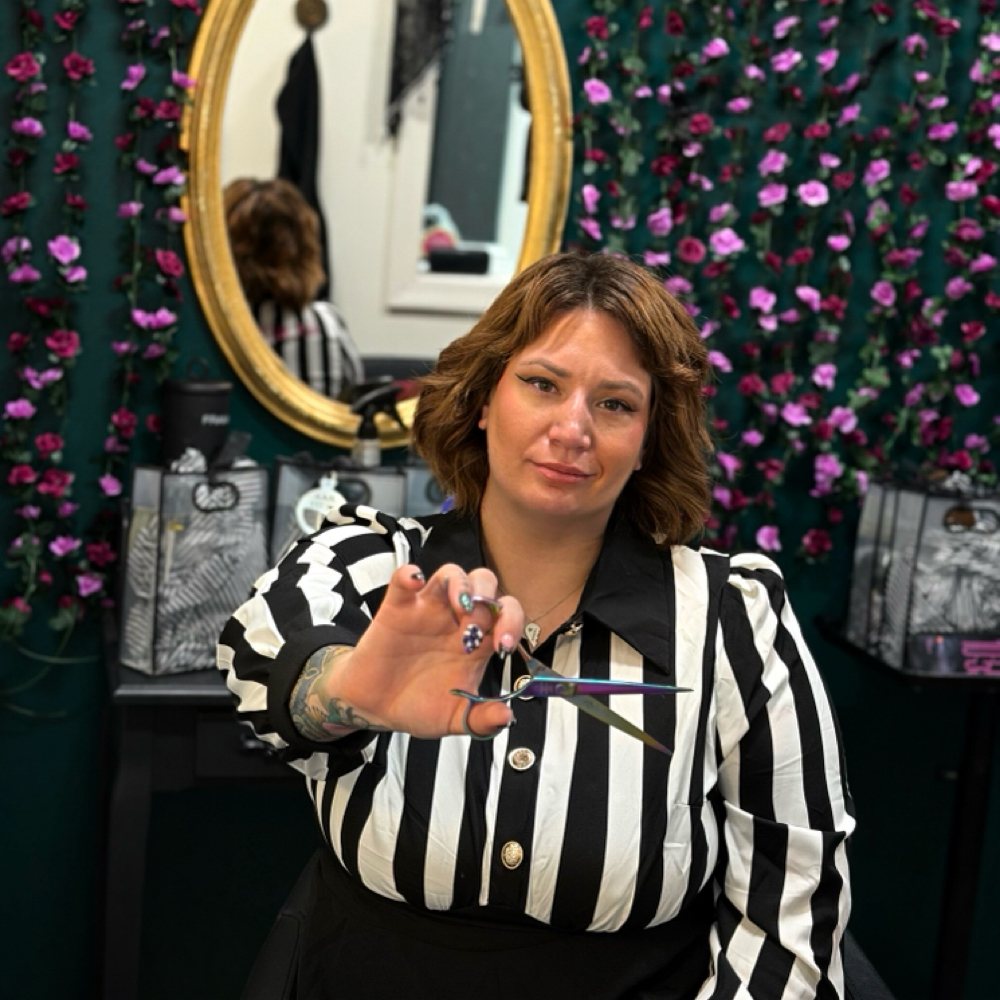 Kelly Ankru at alt. alchemy hair in Marlboro, NY