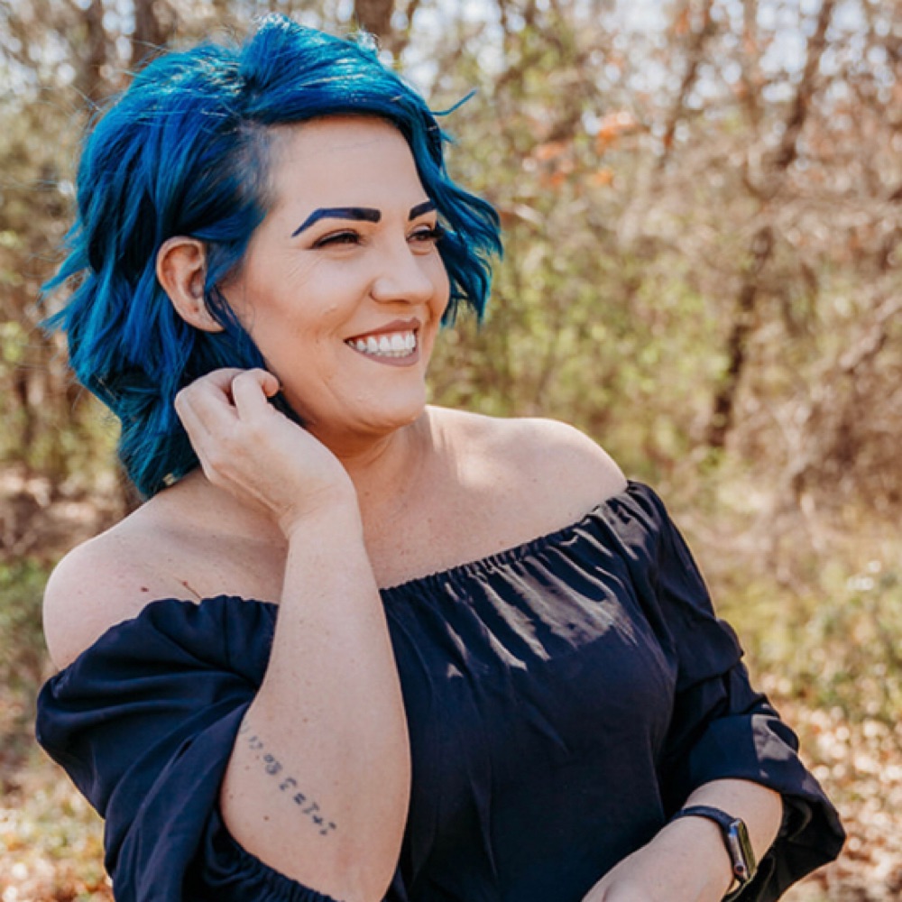 Emily Hickey at Blue Fox Salon in Egg Harbor Township, NJ