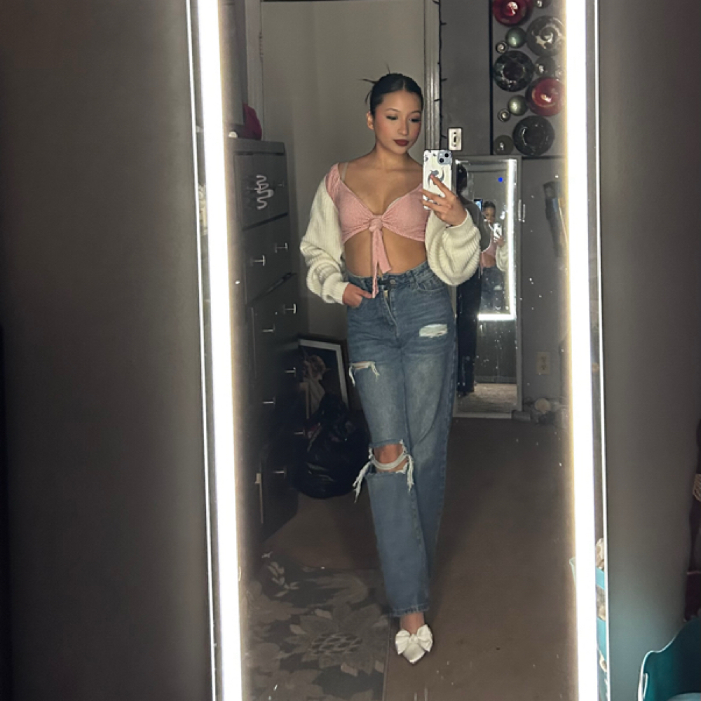 elsa barrientos at Olivia Jayde Salon in Waxahachie, TX