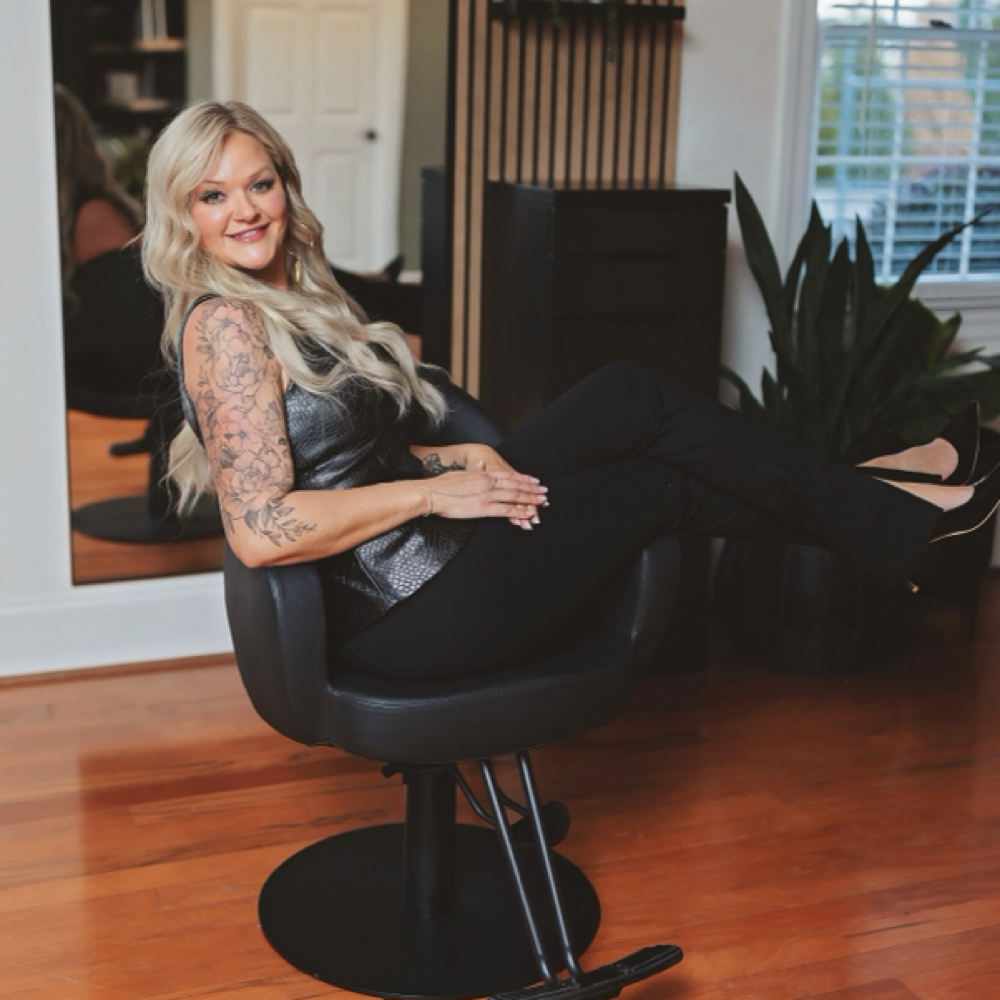Jennifer DePaulis at Lusso Hair Studio and Spa in Winston Salem, NC