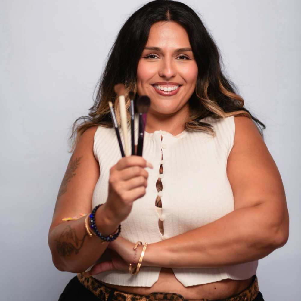 Andreina Morales at One Stop Beauty Shop in Cranston, RI