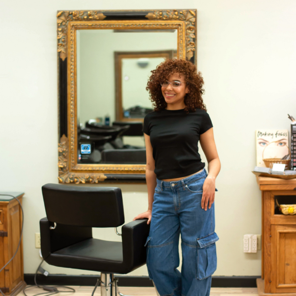 Mikela Marrero at U-Turn Salon in Palmyra, PA