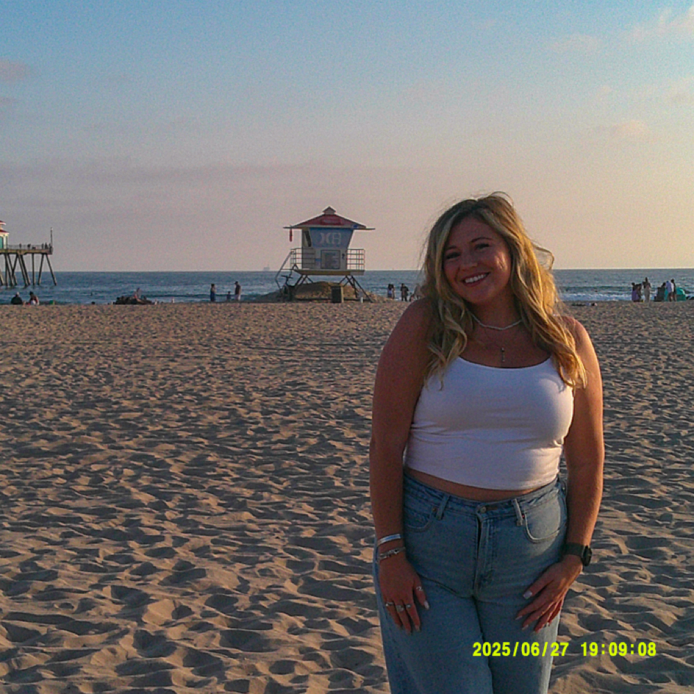 Makena Cleland at Brinreed Studio in Costa Mesa, CA