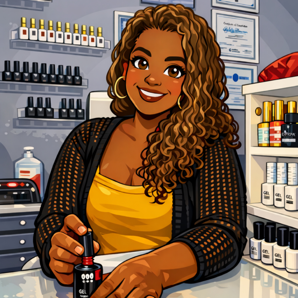 Danijella Davis at Enchanted Nails by Danijella in Palm Bay   TEL: (321)795-1216, FL