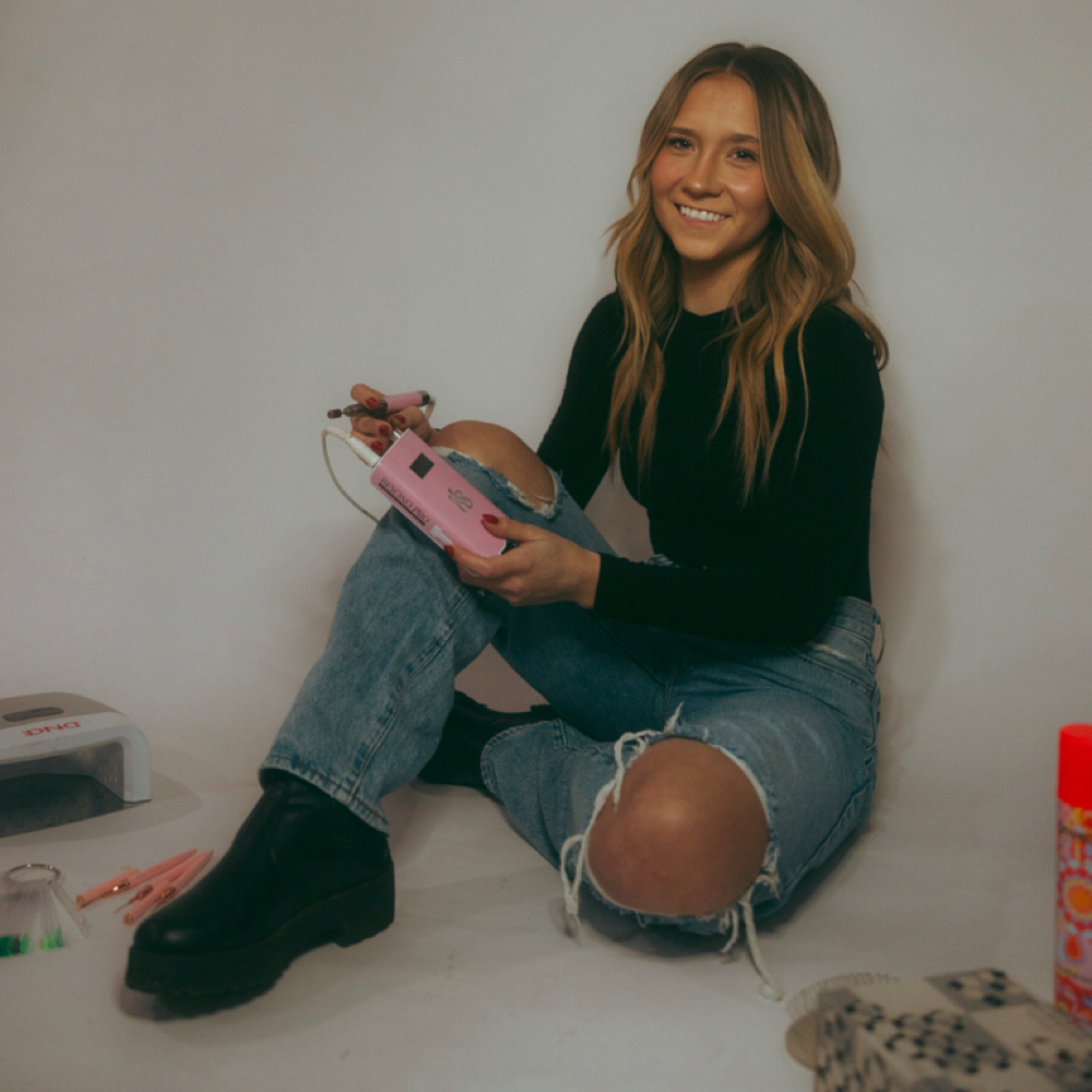 Kinsey VanMeter at Will + Way Hair Co. in Paoli, IN
