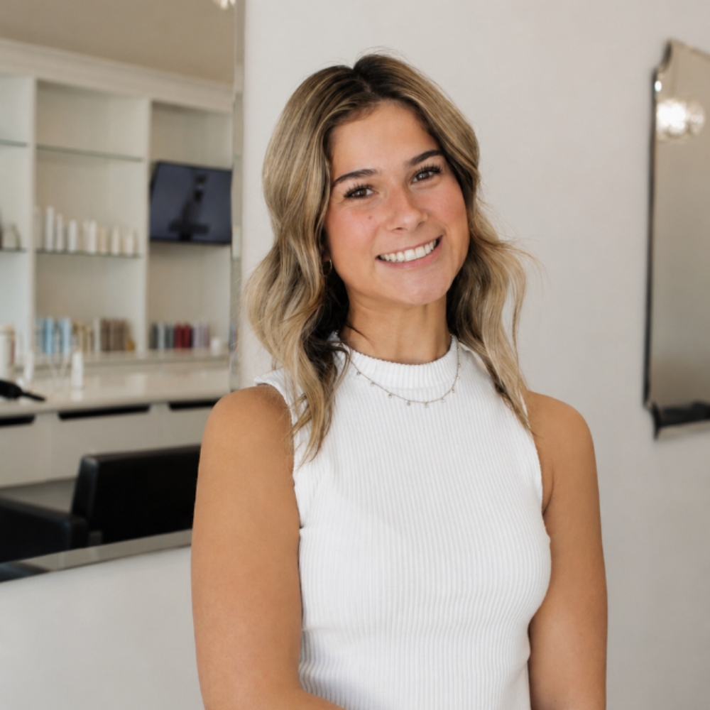 Emma Hayes at Tousled Salon in Wichita, KS